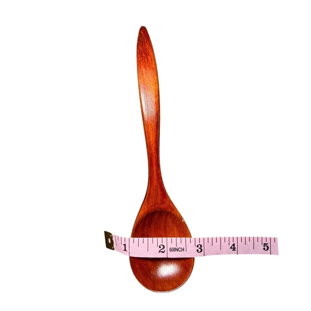 Wooden Spoon Natural Wood Asian Style Kitchen Utensil Soup